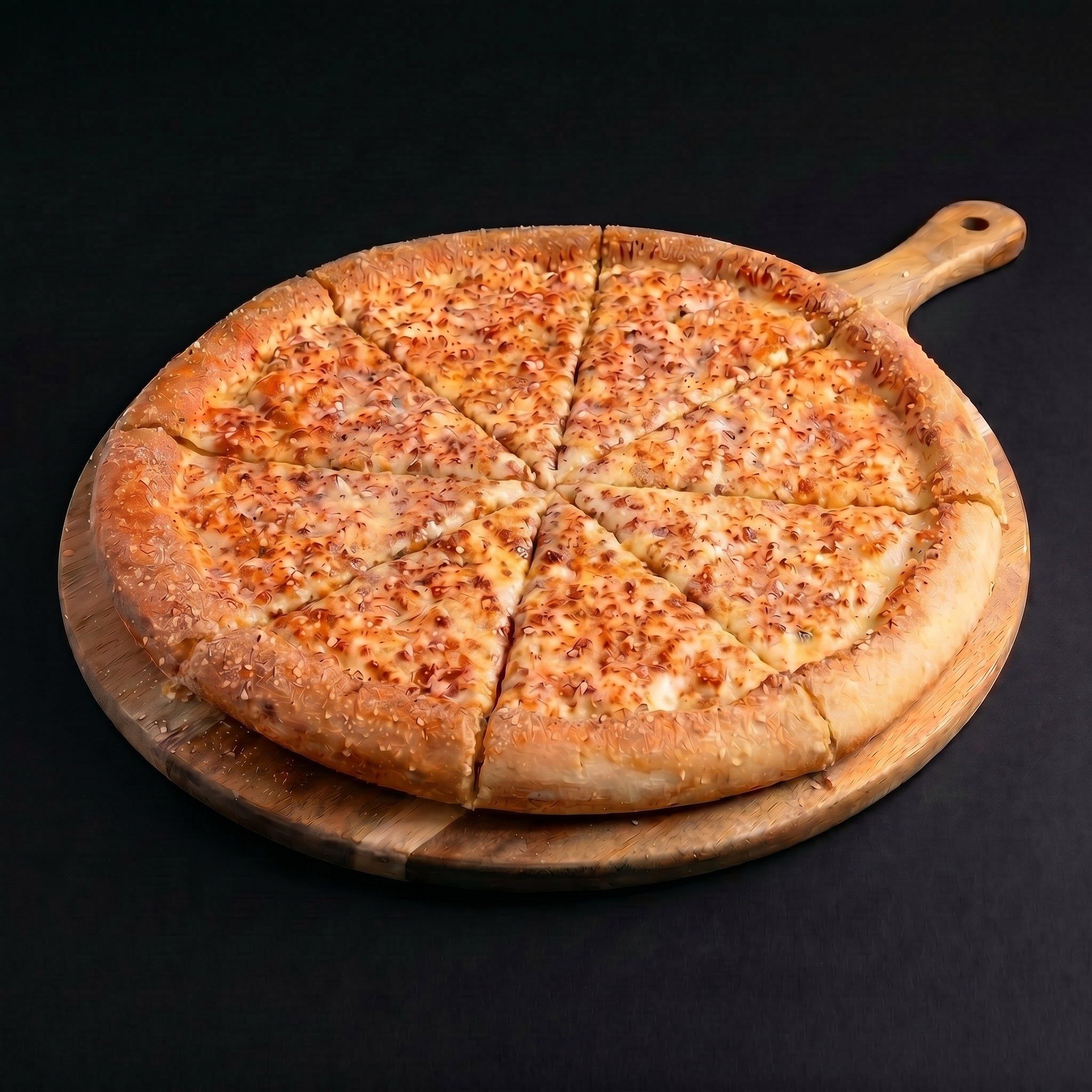 Stuffed Crust Cheese Pizza.