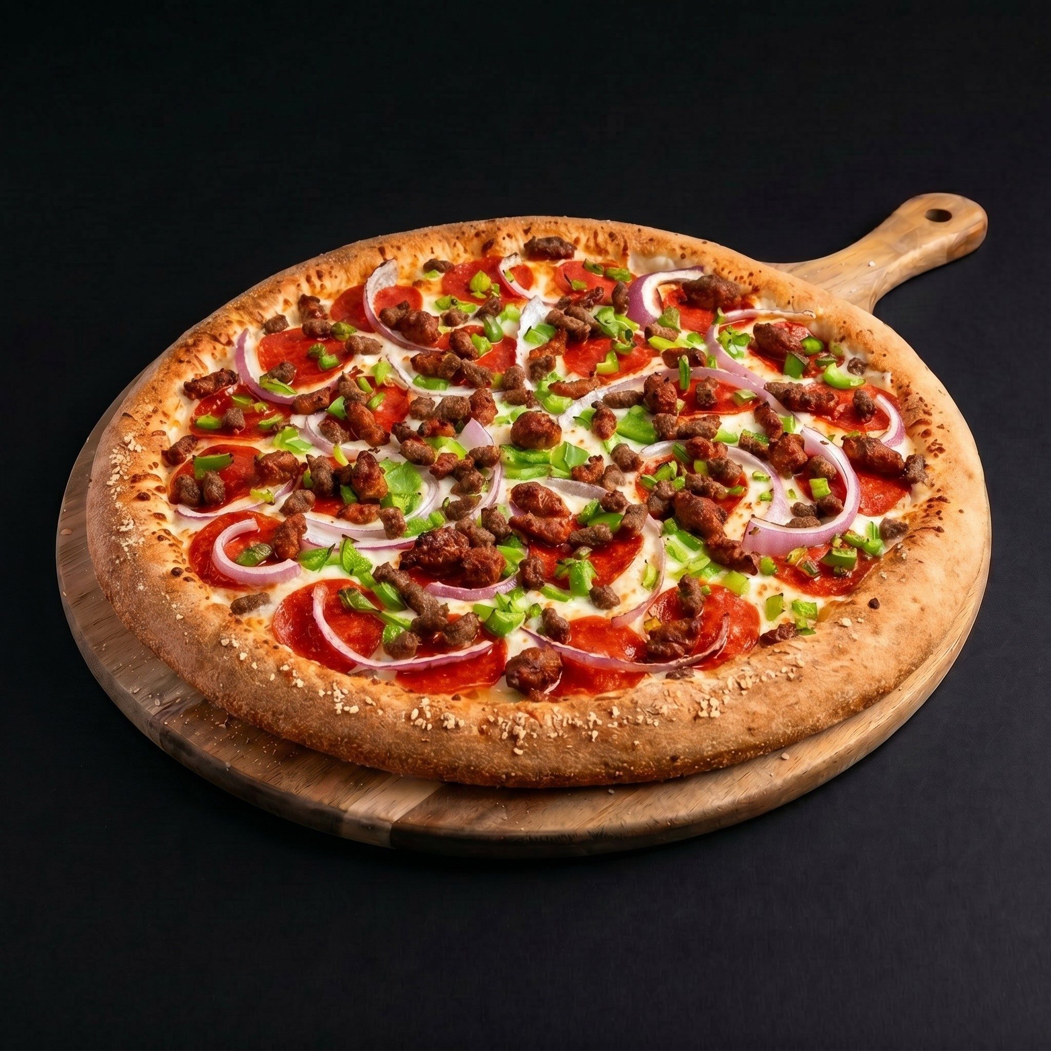 Peroni Spicy Bean Pizza.