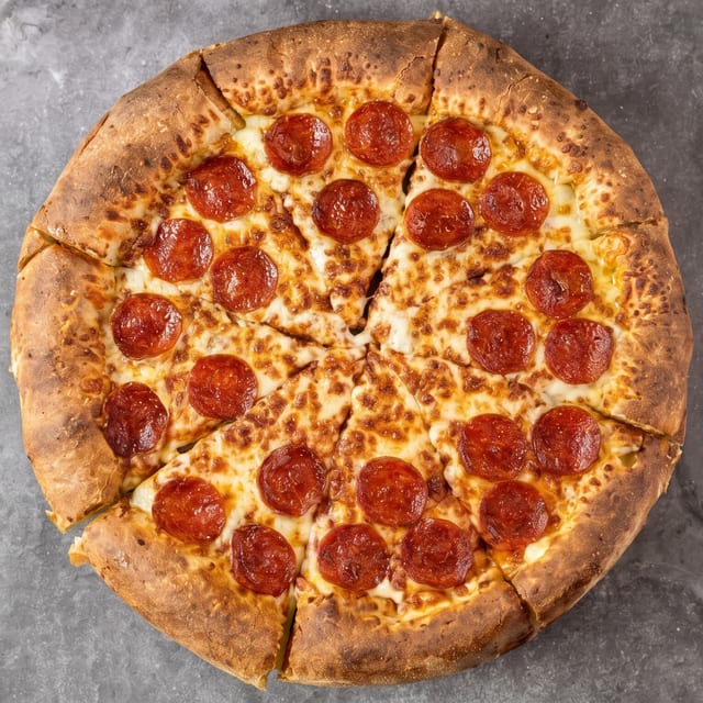 Stuff Crust Pepperoni Pizza.
