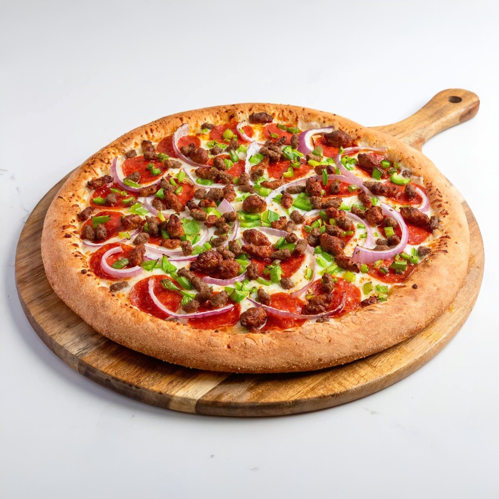 Peroni Spicy Bean Pizza.